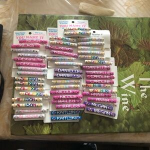 Girls hair barrette with name